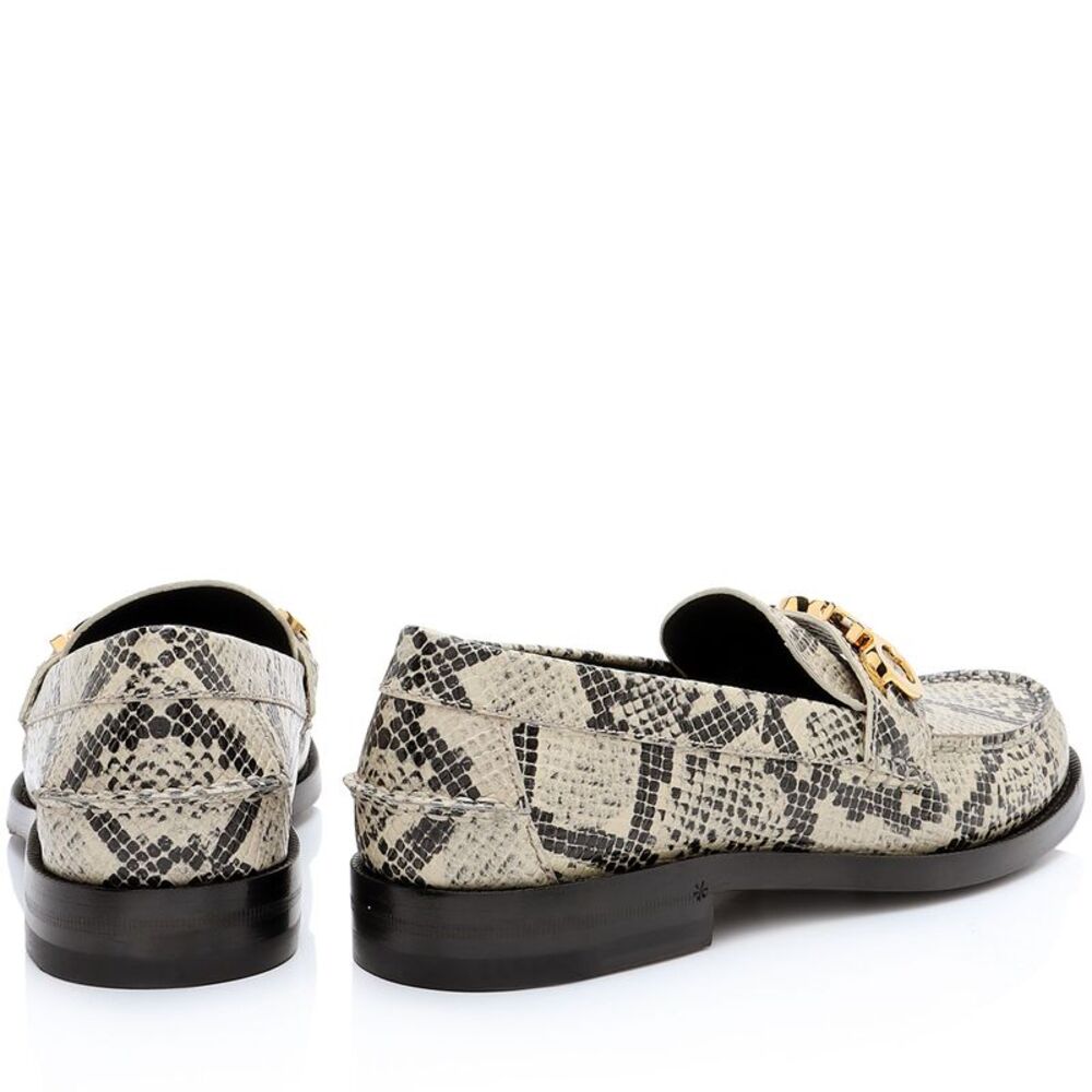 Gucci Python Embossed Logo Loafers - Size 7.5 / 37.5 - Picture 3 of 8